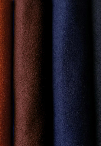 Worsted-Style Pure Wool Fabric, 430 GSM, 56” Wide