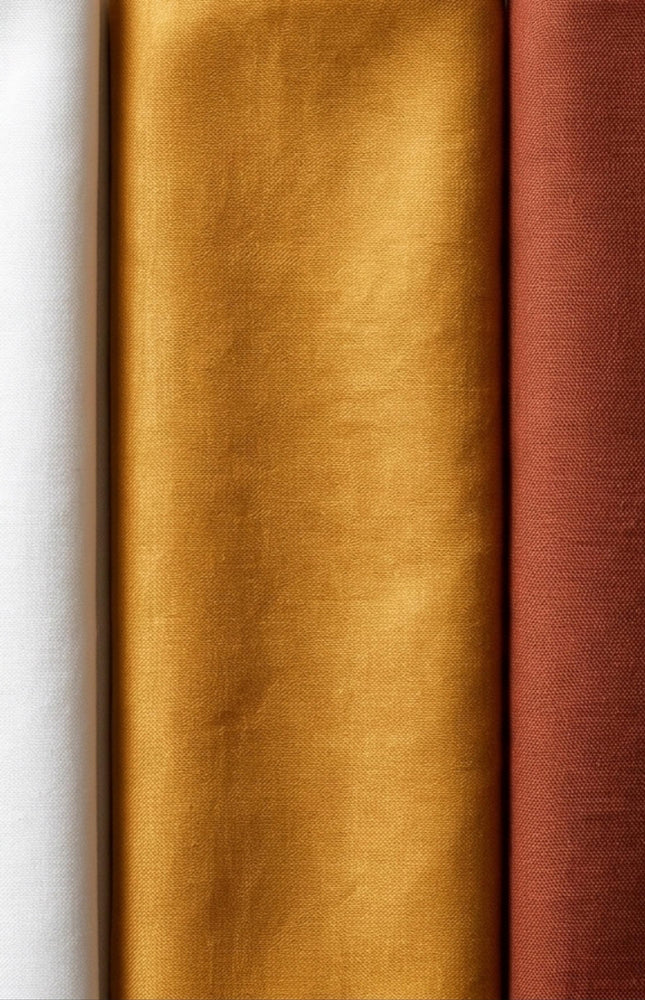 Hemp Sateen Fabric, 180 GSM, 58" Wide