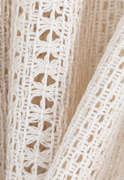 Crocheted Cotton Fabric, 41" Wide, 170 GSM