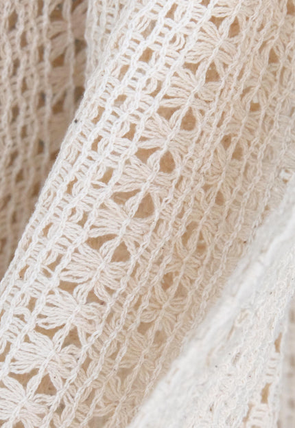 Crocheted Cotton Fabric, 41" Wide, 170 GSM