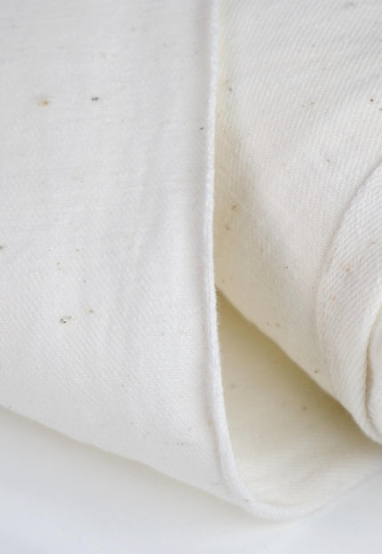 Handwoven Hemp Drill Fabric by the yard | 48" inches wide | 250 GSM