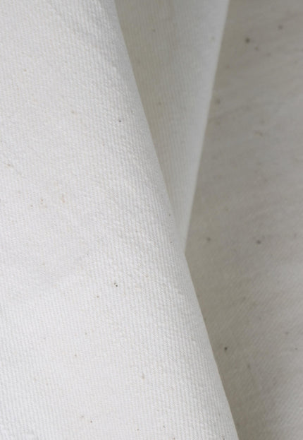 Handwoven Hemp Drill Fabric by the yard | 48" inches wide | 250 GSM