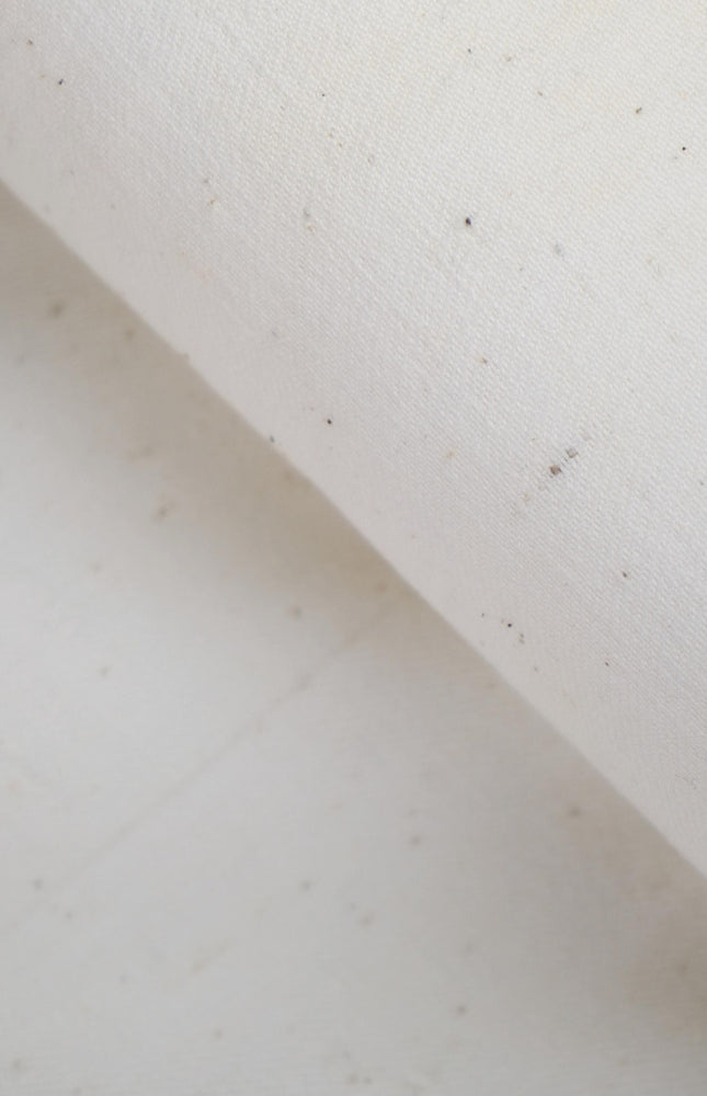 Handwoven Hemp Drill Fabric by the yard | 48" inches wide | 250 GSM