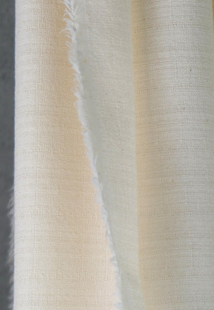 Textured Criss-Cross Cotton-Linen Dobby Fabric, 58" Wide, 122 GSM