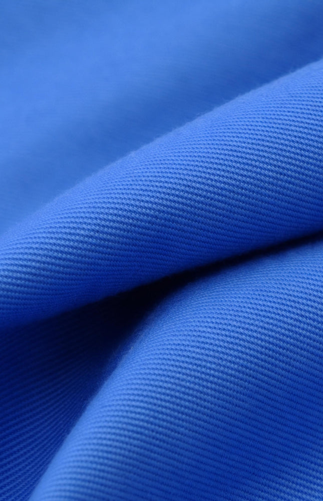 Powder Blue Cotton Drill Fabric by the Yard, 250 GSM Twill, 56" inches wide