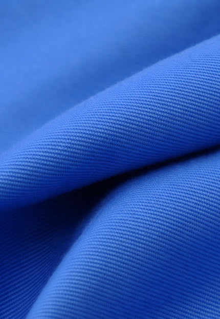 Powder Blue Cotton Drill Fabric by the Yard, 250 GSM Twill, 56" inches wide