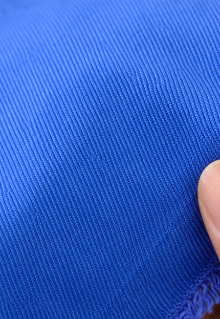 Powder Blue Cotton Drill Fabric by the Yard, 250 GSM Twill, 56" inches wide