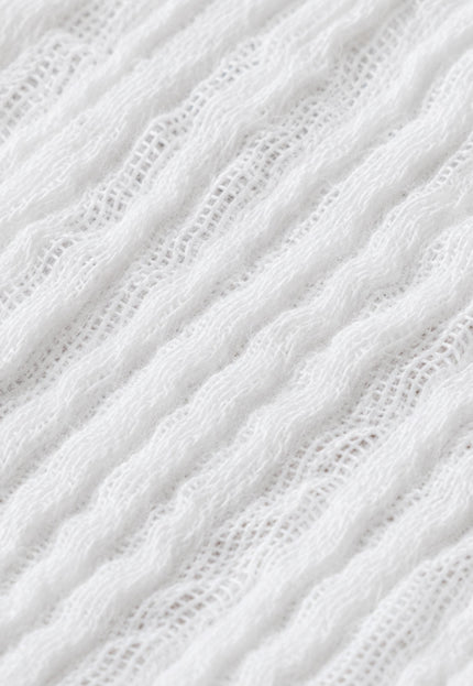 Bengal Handwoven Cotton Seersucker-Inspired Fabric, 45" Wide, 92 GSM