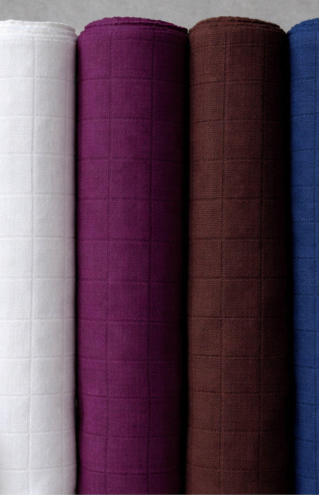 Muslin Double Weave Cotton Fabric - 55" Wide · 123 GSM