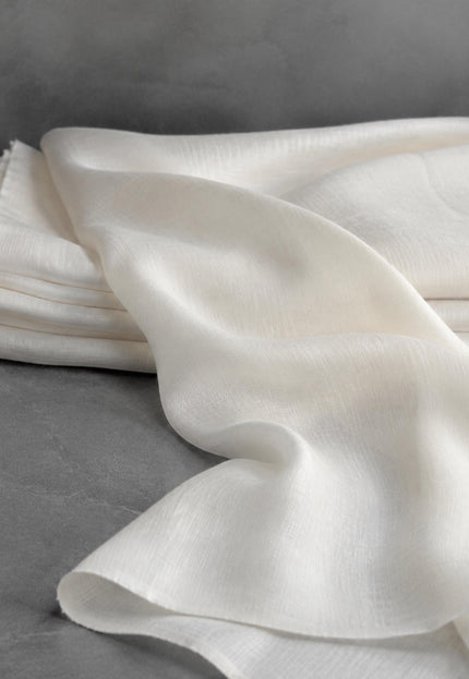 Handwoven wool & silk blended fabric | 44” Wide | 180 GSM