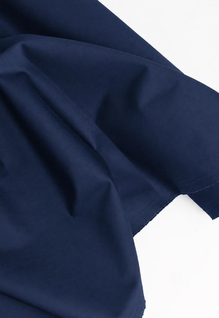 Cotton Poplin Fabric | White, Navy & Black | 58″ Wide, 180 GSM
