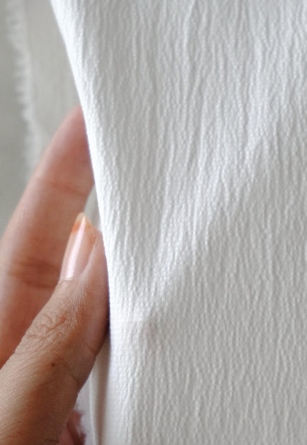 Japanese Crepe with stretch fabric | 140 GSM | 52” Wide