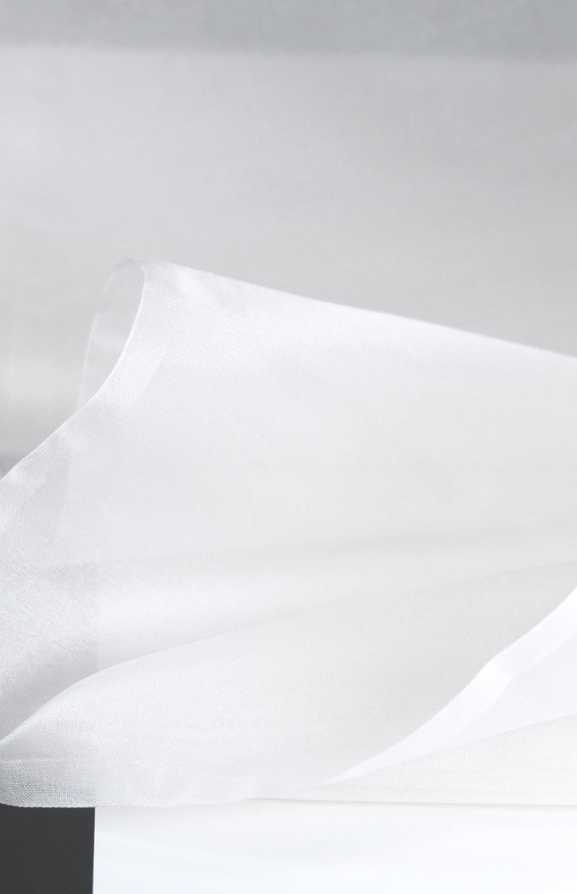 Mulberry Silk Organza Fabric: 44" Wide, 87 GSM