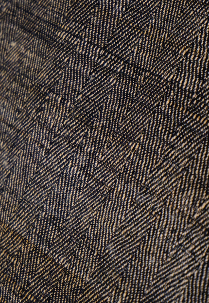 Reversible Handwoven Tussar Silk Fabric, 220 GSM Wild Silk, 44” Wide