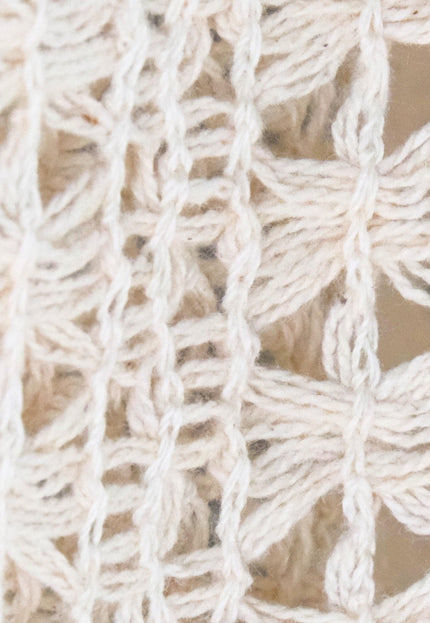 Crocheted Cotton Fabric, 41" Wide, 170 GSM