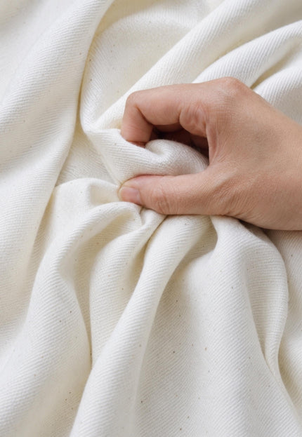 Handwoven Hemp Drill Fabric by the yard | 48" inches wide | 250 GSM