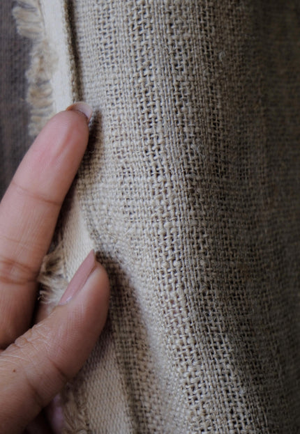 Himalayan Stinging Nettle Fabric | Washed & Unwashed | 54″ Wide, 270 GSM