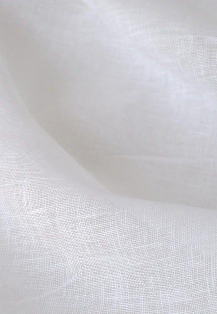 Naturally Dyed Linen Sheer Gauze Fabric, 54" Wide, 80 GSM