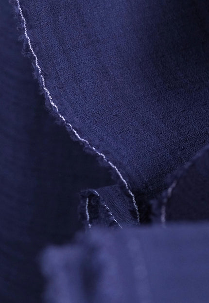 Textured Criss-Cross Cotton-Linen Dobby Fabric, 58" Wide, 122 GSM