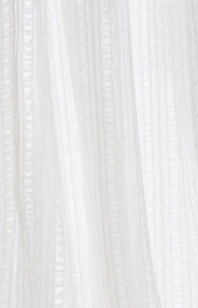 Double-Cloth Seersucker Pure Cotton Fabric, 58" Wide, 122 GSM