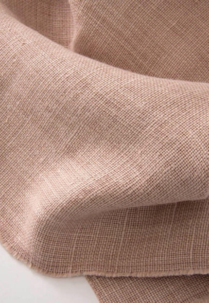 Naturally Dyed Handwoven Hemp Fabric | Heavyweight 380 GSM | 44" Wide