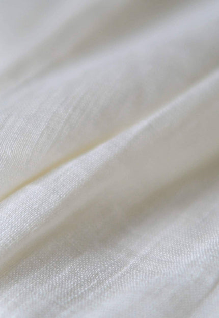 Handwoven Silk Linen Fabric, 128 GSM, 44" Wide