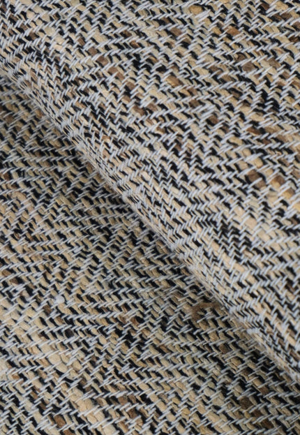 Undyed Wild Silk & Yak Wool Blend Fabric, 280 GSM, 44–45" Wide