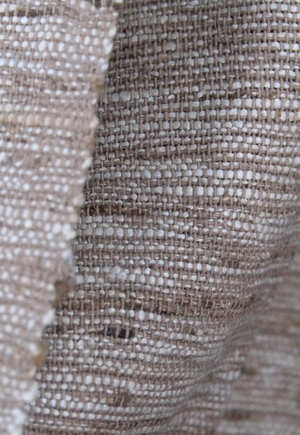 Handwoven Undyed Textured Wild Silk Fabric, 280 GSM, 45" Wide