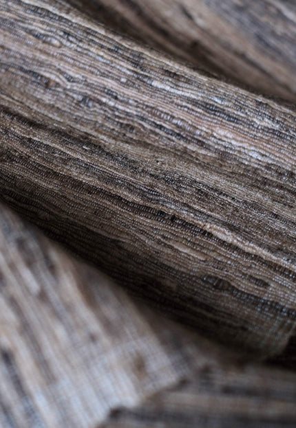 Handwoven Undyed Heritage Wild Silk Fabric, 320 GSM, 45" Wide
