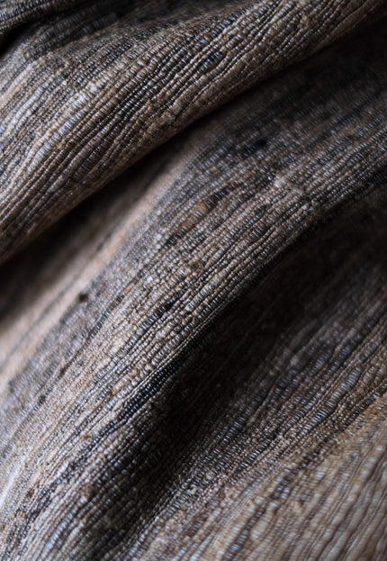 Handwoven Undyed Heritage Wild Silk Fabric, 320 GSM, 45" Wide