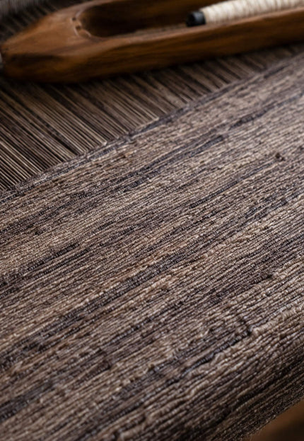 Handwoven Undyed Heritage Wild Silk Fabric, 320 GSM, 45" Wide