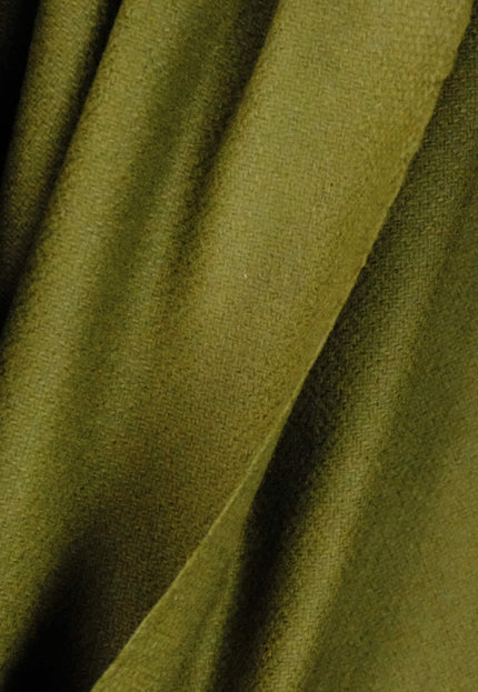 Burgundy & Olive Pure Yak Wool Tweed Fabric, 54” Wide, 320 GSM