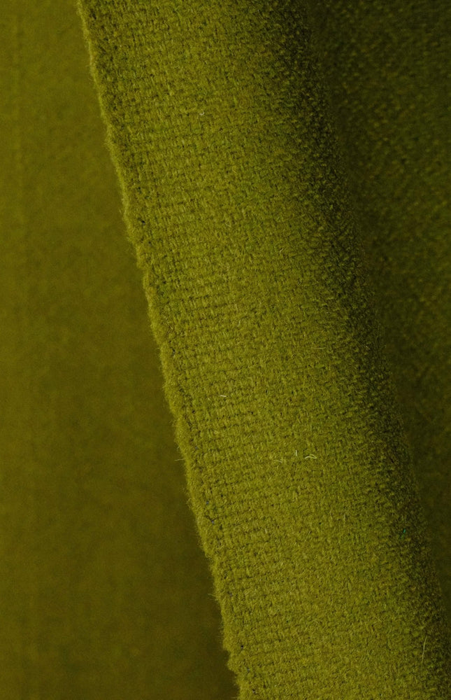 Burgundy & Olive Pure Yak Wool Tweed Fabric, 54” Wide, 320 GSM
