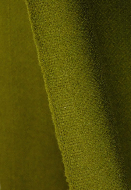 Burgundy & Olive Pure Yak Wool Tweed Fabric, 54” Wide, 320 GSM