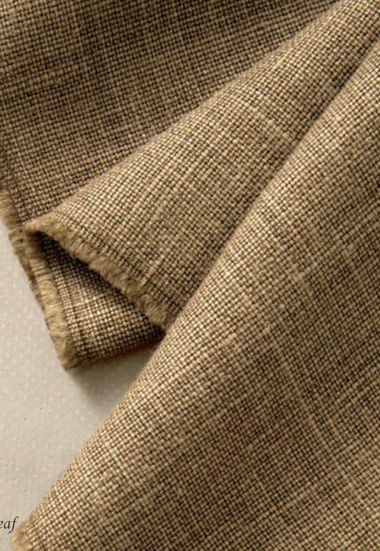 Naturally Dyed Handwoven Hemp Fabric | Heavyweight 380 GSM | 44" Wide