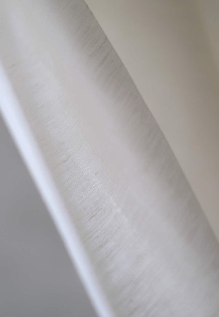 Handwoven Silk Linen Fabric, 128 GSM, 44" Wide