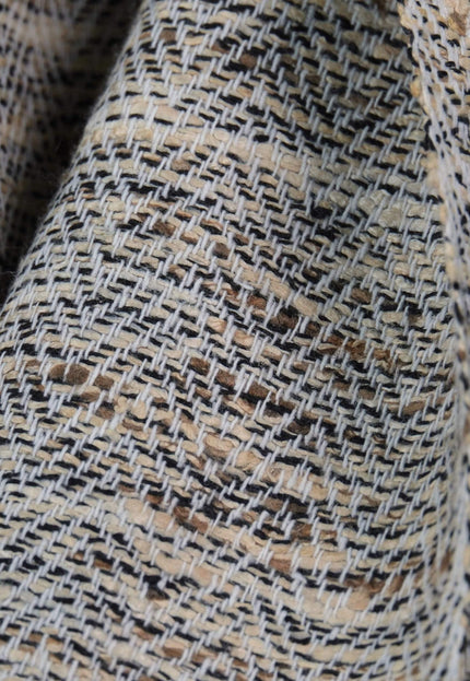 Undyed Wild Silk & Yak Wool Blend Fabric, 280 GSM, 44–45" Wide