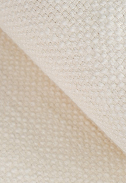 Handwoven Sashiko-Inspired Kala Cotton & Kutch Wool Fabric, 52” Wide, 600 GSM