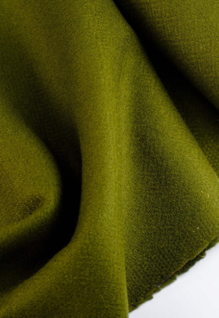 Burgundy & Olive Pure Yak Wool Tweed Fabric, 54” Wide, 320 GSM