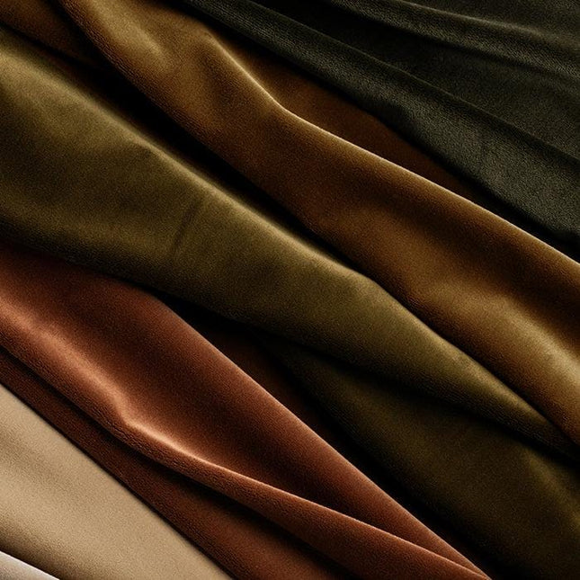 Cotton Velvet Fabric, 44" Wide, 270 GSM