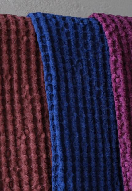 Pure Cotton Waffle Pique fabric, 58" wide, 277 GSM
