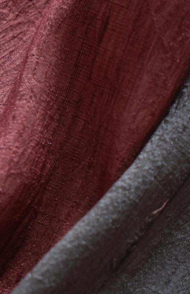 Raw Mulberry Dupion Silk Fabric | 44” Wide | 210 GSM | 26 Momme Silk