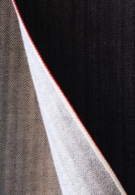 Japanese Selvedge (Herringbone weave) Denim Fabric - 33" Wide, 396 GSM (14oz)