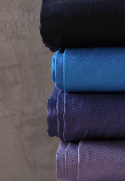 Mid-weight Cotton Twill Fabric, 58" Wide, 240 GSM