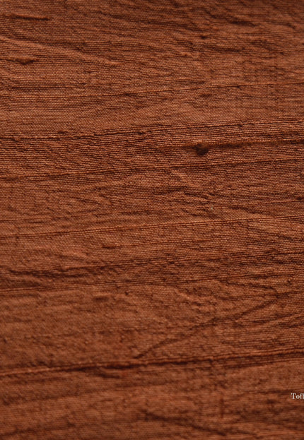 Raw Mulberry Dupion Silk Fabric | 44” Wide | 210 GSM | 26 Momme Silk