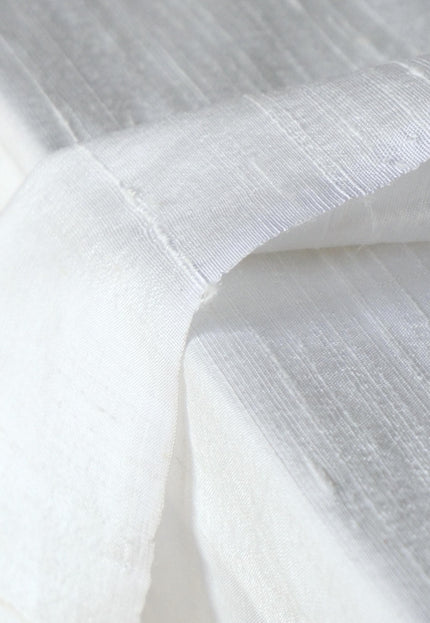 Raw Mulberry Dupion Silk Fabric | 44” Wide | 210 GSM | 26 Momme Silk