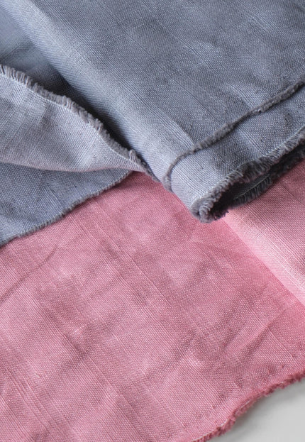 Self-Checkered Hemp Fabric, 58" Wide, 150 GSM