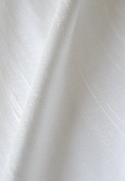 Raw Mulberry Dupion Silk Fabric | 44” Wide | 210 GSM | 26 Momme Silk