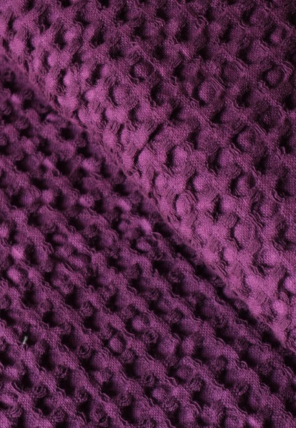 Pure Cotton Waffle Pique fabric, 58" wide, 277 GSM