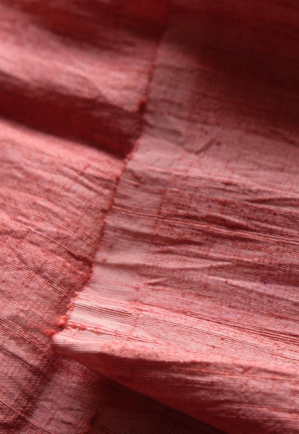 Raw Mulberry Dupion Silk Fabric | 44” Wide | 210 GSM | 26 Momme Silk